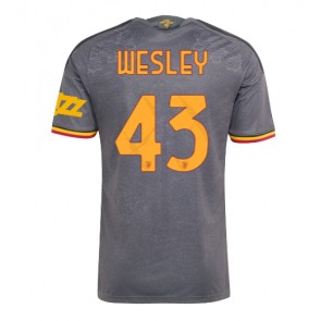 AS Roma Wesley Franca #43 Tredje Tröja 2026-27 Kortärmad